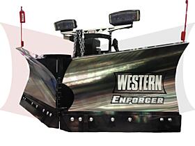 ALL NEW Western Enforcer Stainless Steel Half-Ton V Plow 7 1/2 Snow Plow Ultramount