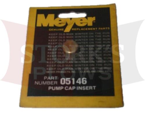 OEM Meyer T5 T6 Plow Pump Cap Insert Brass Plunger 05146