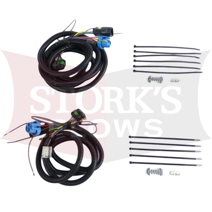 26354 & 26349 Western Fisher HB1 Or HB5 4 Port 3 Plug Wiring Kit Isolation Module Truck Side Light Harness 