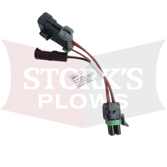 29047 Adapter for 3 Port / 3 Plug Plows Western Fisher Isolation Module Plow Wiring