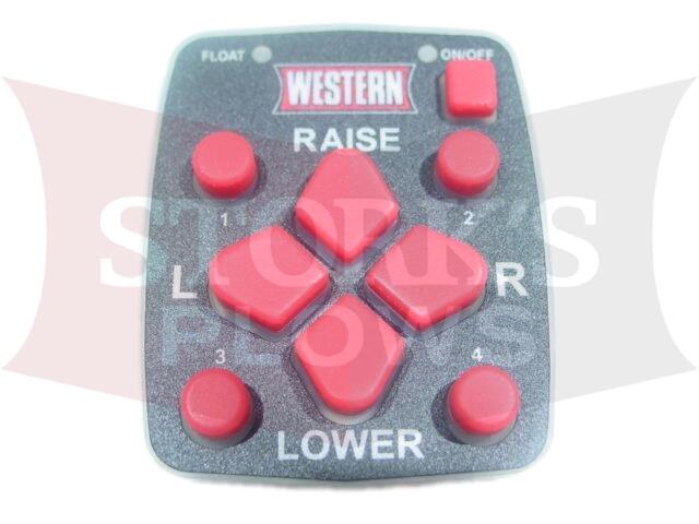 48513 Western Straight Blade Circuit Board & Keypad Handheld Control 96900