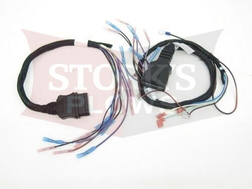 49366 Aftermarket 9-Pin Repair Harness Kit Plow and Truck Side Western Fisher Relay Wiring