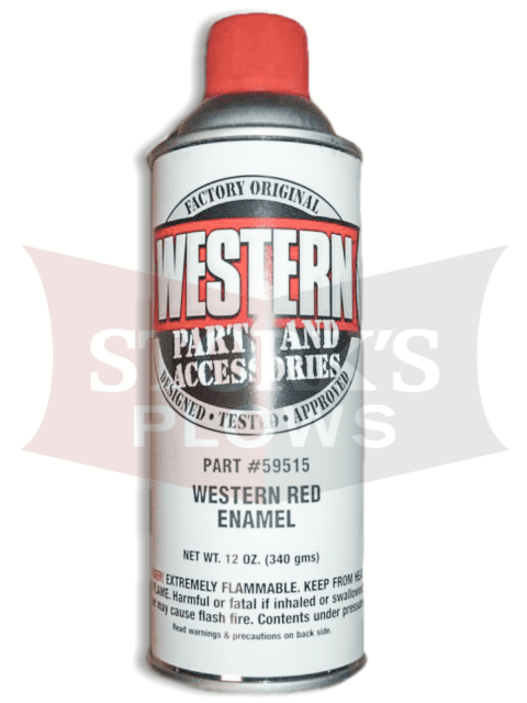 red enamel spray paint 59515