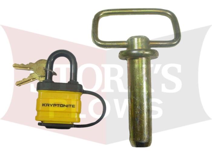 61940 Western Unimount / Conventional  Hitch Locking Pin Security Lock 93028